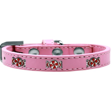 Mirage Pet Products Peppermint Widget Dog CollarLight Pink Size 12 631-29 LPK12